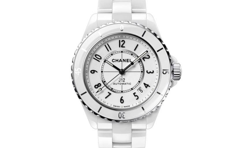 Chanel J12 Watch White Ceramic Steel